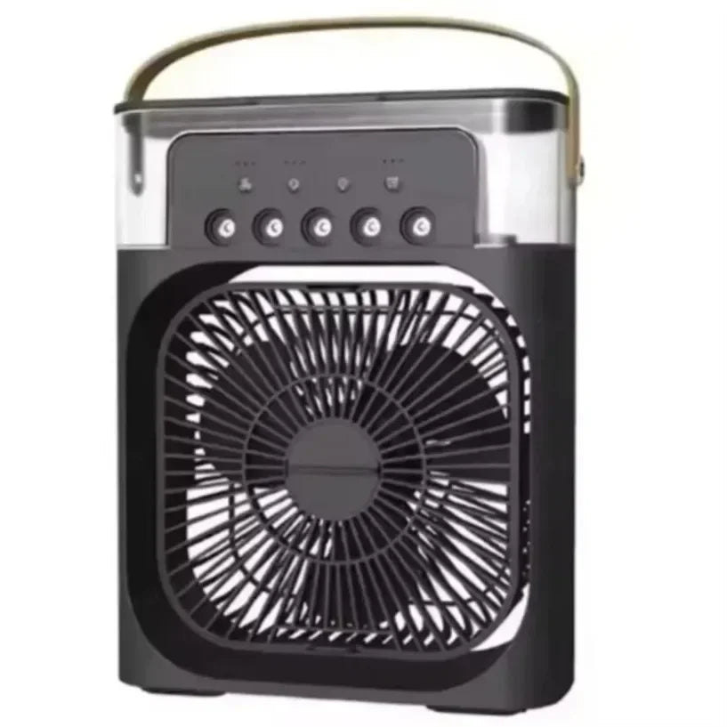 Summer Multifunctional Desktop Fan Air Humidifier Five-Hole Spray Fan 3 in 1 Silent Air Cooler Portable Practical Cooling Fan
