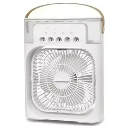 Summer Multifunctional Desktop Fan Air Humidifier Five-Hole Spray Fan 3 in 1 Silent Air Cooler Portable Practical Cooling Fan
